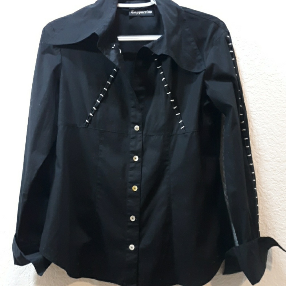 Blouse, cappuccino, size medium. NWOT